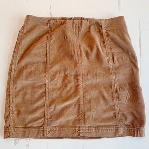 Free People Corduroy Skirt